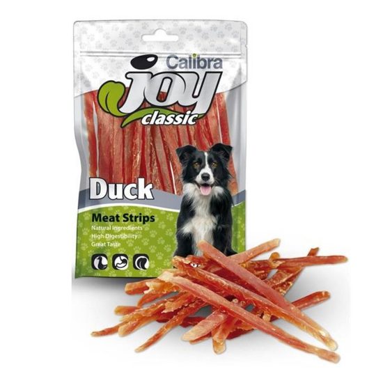 Calibra Joy Dog Classic Duck Strips 80g - expiration date: 26/12/2025