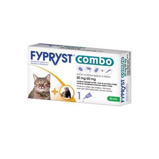 Fypryst Combo Spot-on 50/60 mg Katze und Frettchen 1 Pip