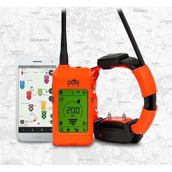 Dogtrace DOG GPS X30T orange - s výcvikovým modulem