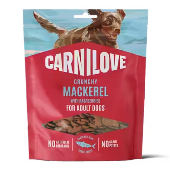 Carnilove Dog Crunchy Snack Mackerel & Raspberries 200 g