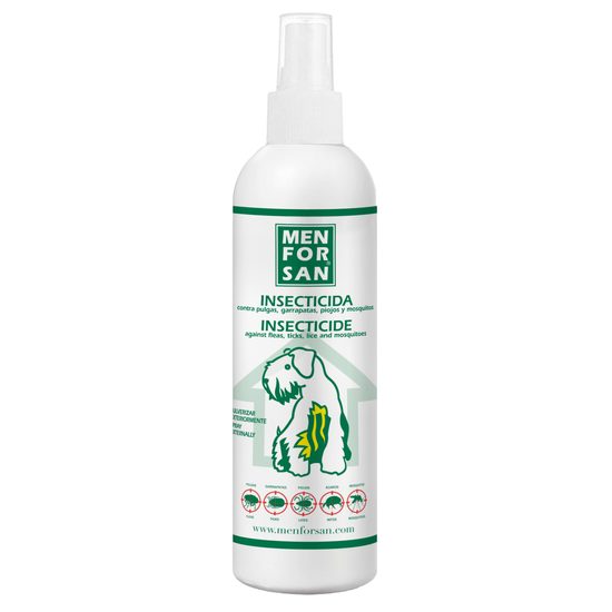 Insecticida para el entorno de perros con Tetrametrina y Permetrina 250ml