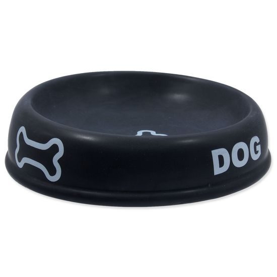 Miska DOG FANTASY keramická čierna 20 cm 300ml