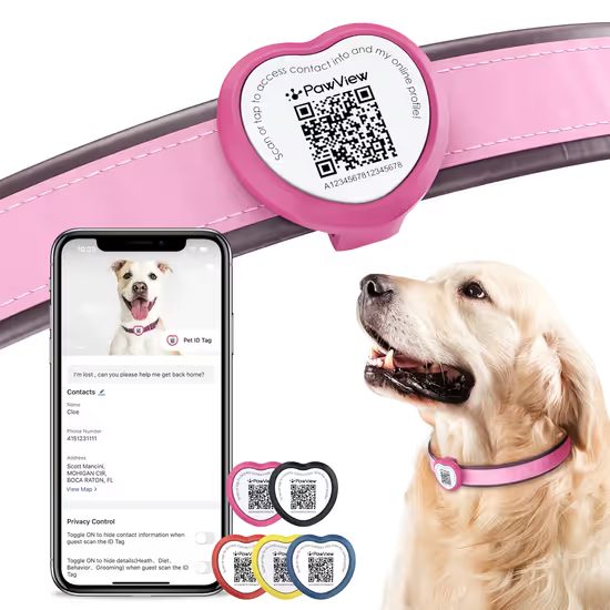 PawView smart obroża serce
