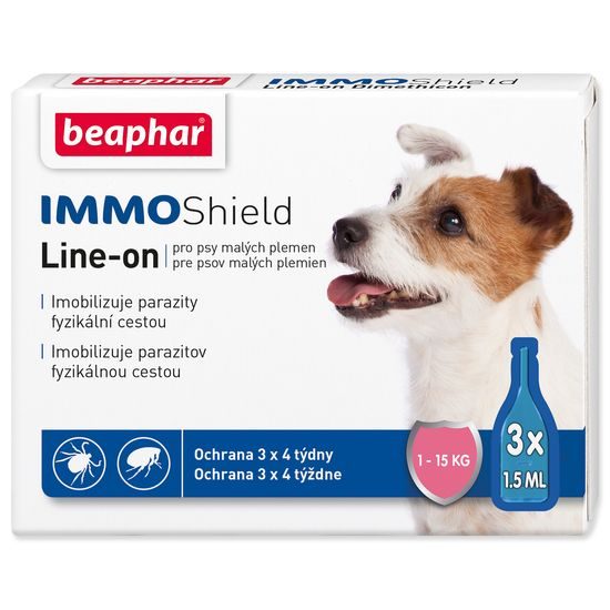 BEAPHAR Line-on IMMO Shield dla psów S 4,5ml