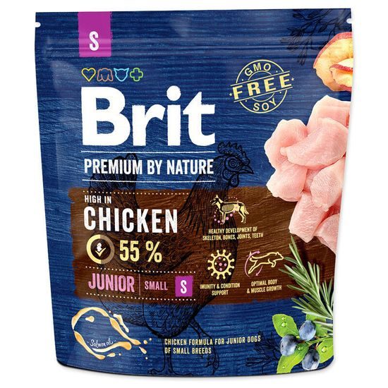 Expirace 24.4. 2026: Brit Premium by Nature Junior S 1 kg