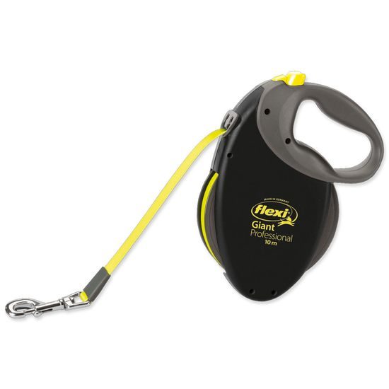 Smycz FLEXI Giant Professional taśma neon L