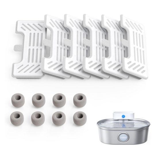 UahPet Edelstahlfilter für Trinkbrunnen Pro, 6 Stück in der Packung