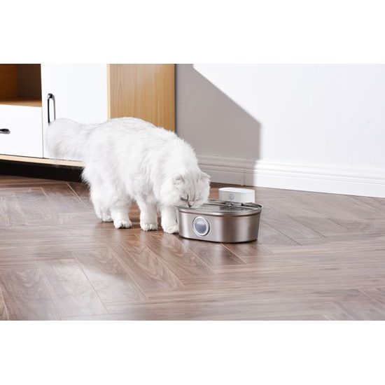 UahPet Pro Edelstahl-Brunnen für Haustiere