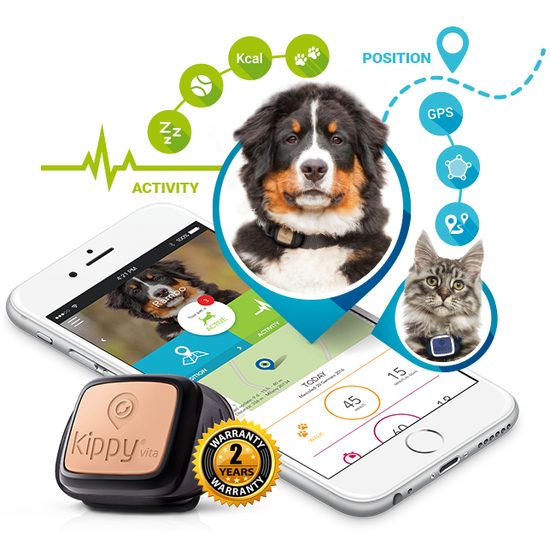 GPS obojek Kippy Vita