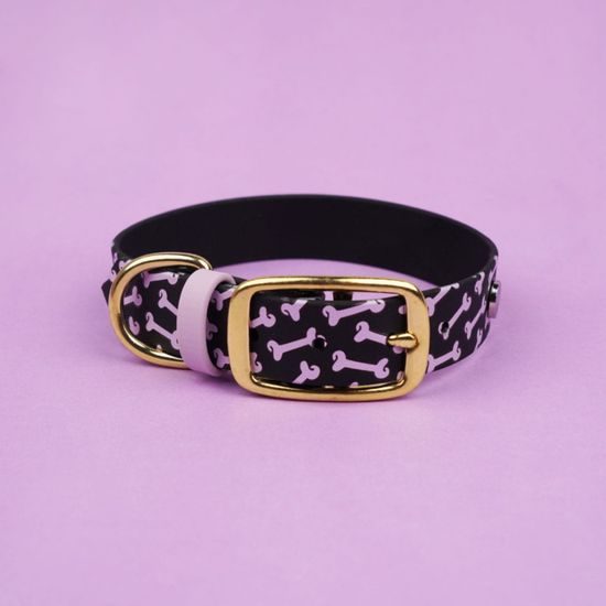 Bura Obojek černý kostičky