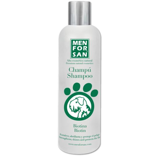 Prírodný šampón Menforsan s biotinom