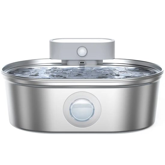 UahPet Pro Edelstahl-Brunnen für Haustiere