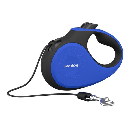 Reedog Senza Premium retractable dog leash XS 8kg / 3m cord / blue