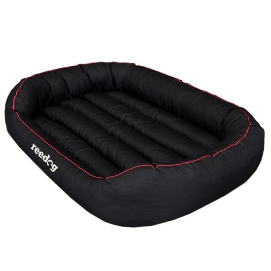 Pelíšek pro psa Reedog Round Black & Red