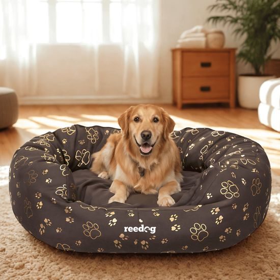 Cama para perros Reedog Amazing Marrón Huellas