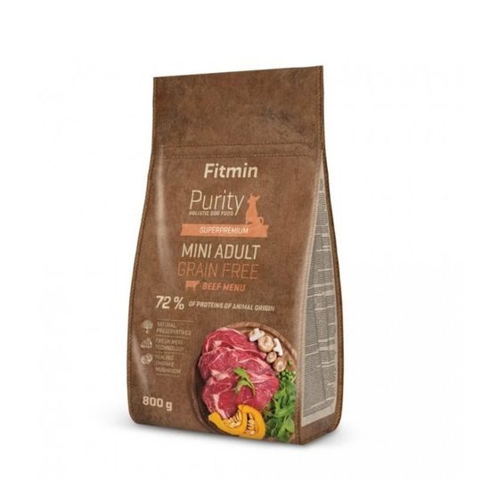 Fitmin Dog Purity GF Adult Mini Beef 0,8 kg