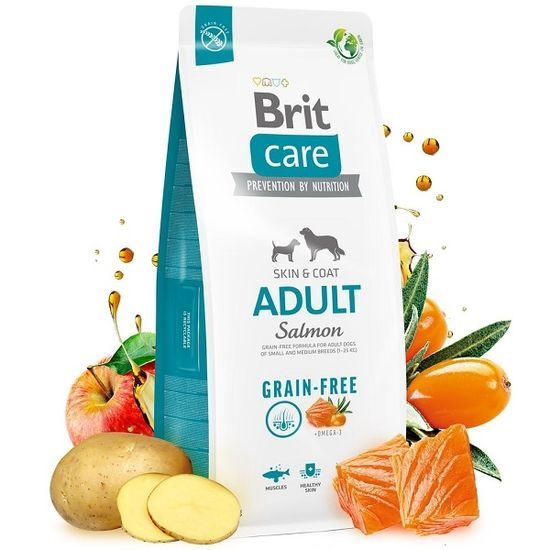 Brit Care Dog Grain-free Adult Salmon 3 kg