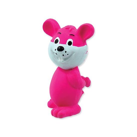 Zabawka DOG FANTASY Latex zwierzątka, z dźwiękiem, mix 7-9 cm