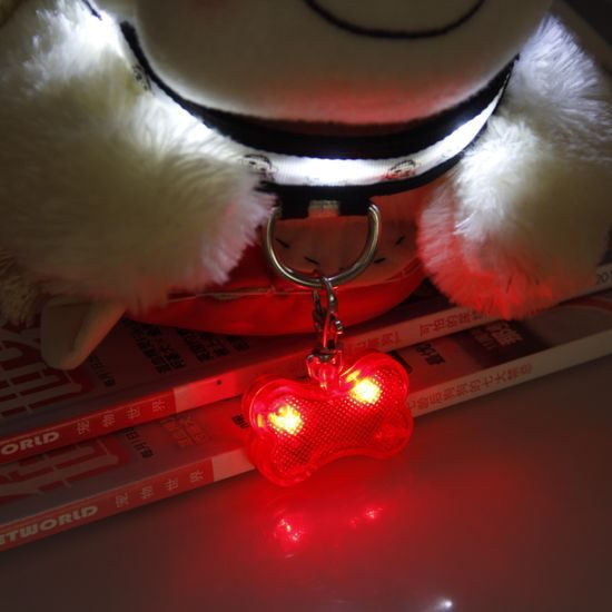 Colgante luminoso Reedog para perros y gatos - hueso