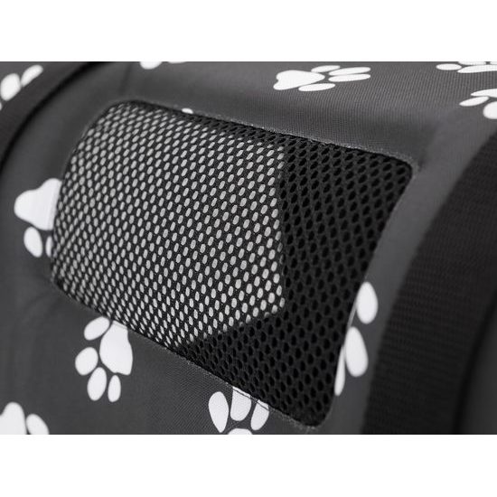Reedog Tube Pet Carrier Bag Graphite with Paws