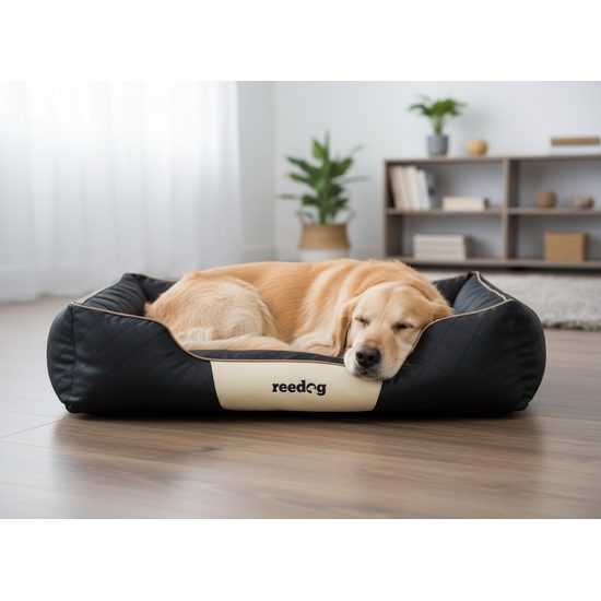 Reedog Pelíšek Black & Beige Tommy