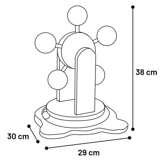 Flamingo Chip Ball track Brown