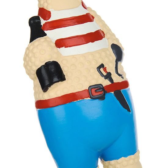 Reedog Duck Pirate, Latex-Quietschspielzeug, 40 cm