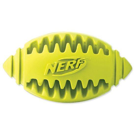 Hračka NERF gumová rugby loptička dentálna 8 cm