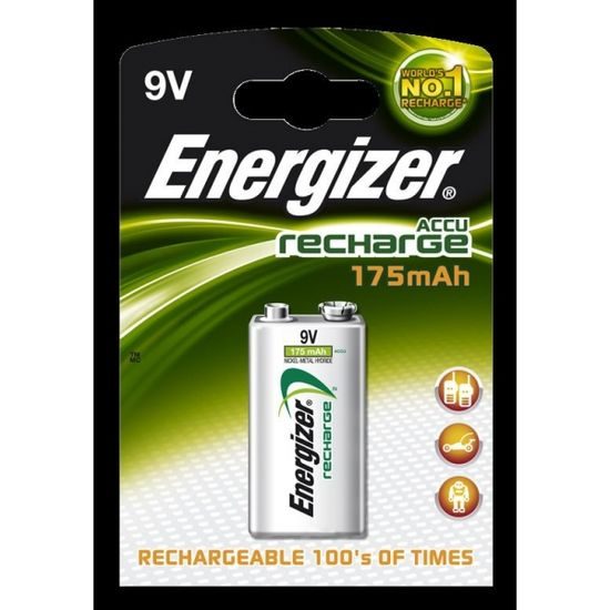 Akumulatorki Energizer 9V 175 mAh