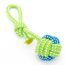 Přetahovadlo Reedog, bavlněné lano s míčem, 22 cm