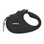 Reedog Senza Basic retractable dog leash S 15kg / 5m tape/ black