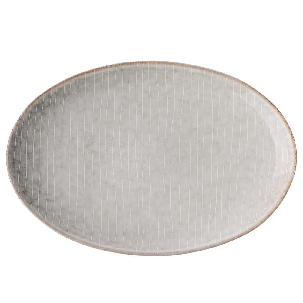 HENLEY lapos tányér, ovális 30 x 21cm akciós termékkép 1