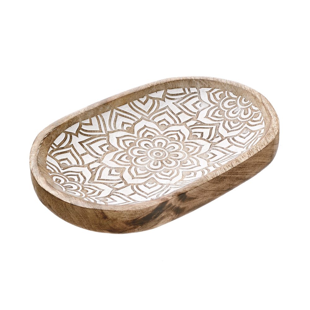 FATIMA mangófa dekor tál 30 x 19cm akciós termékkép 1