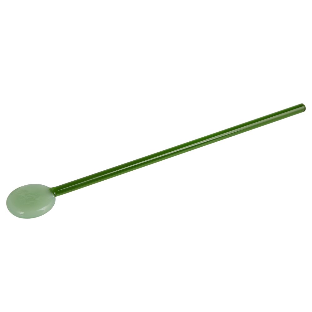 STICKS üveg long drink kanál, zöld termék 2. képe