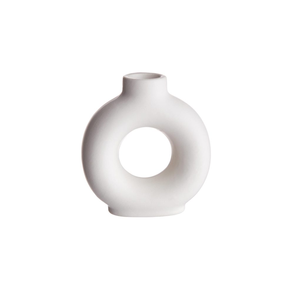 LOOP gyertyatartó, bézs 9cm termék 2. képe