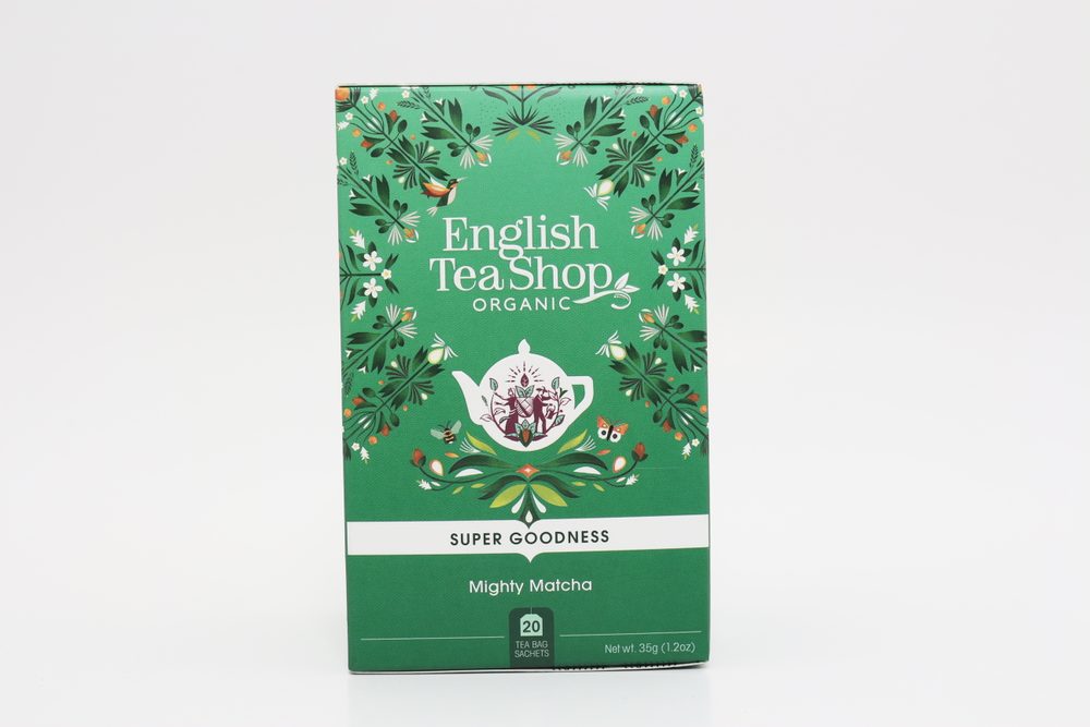 ENGLISH TEA SHOP bio matcha tea, 'Super Goodness' 20 db filter akciós termékkép 1
