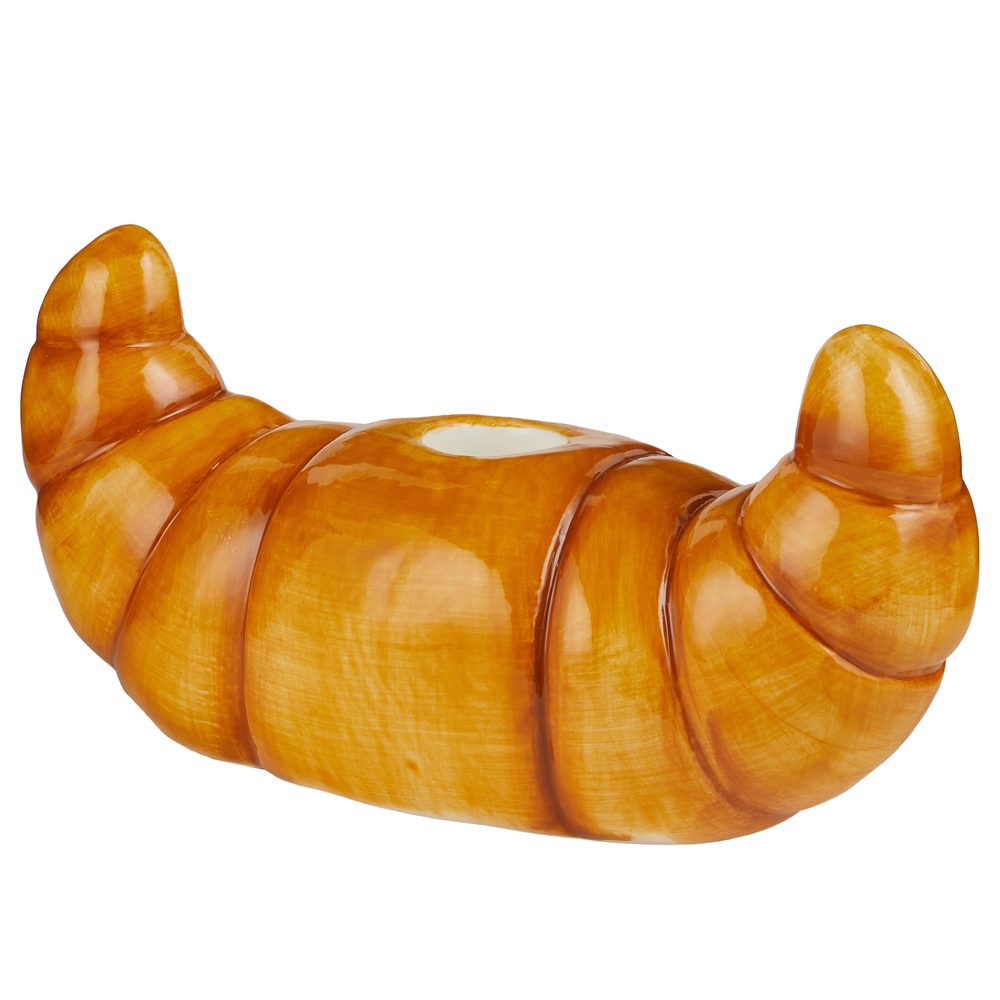CROISSANT kerámia gyertyatartó 16 cm akciós termékkép 1