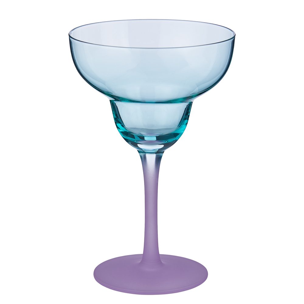 COCKTAIL NIGHT Margarita pohár, lila-kék akciós termékkép 1