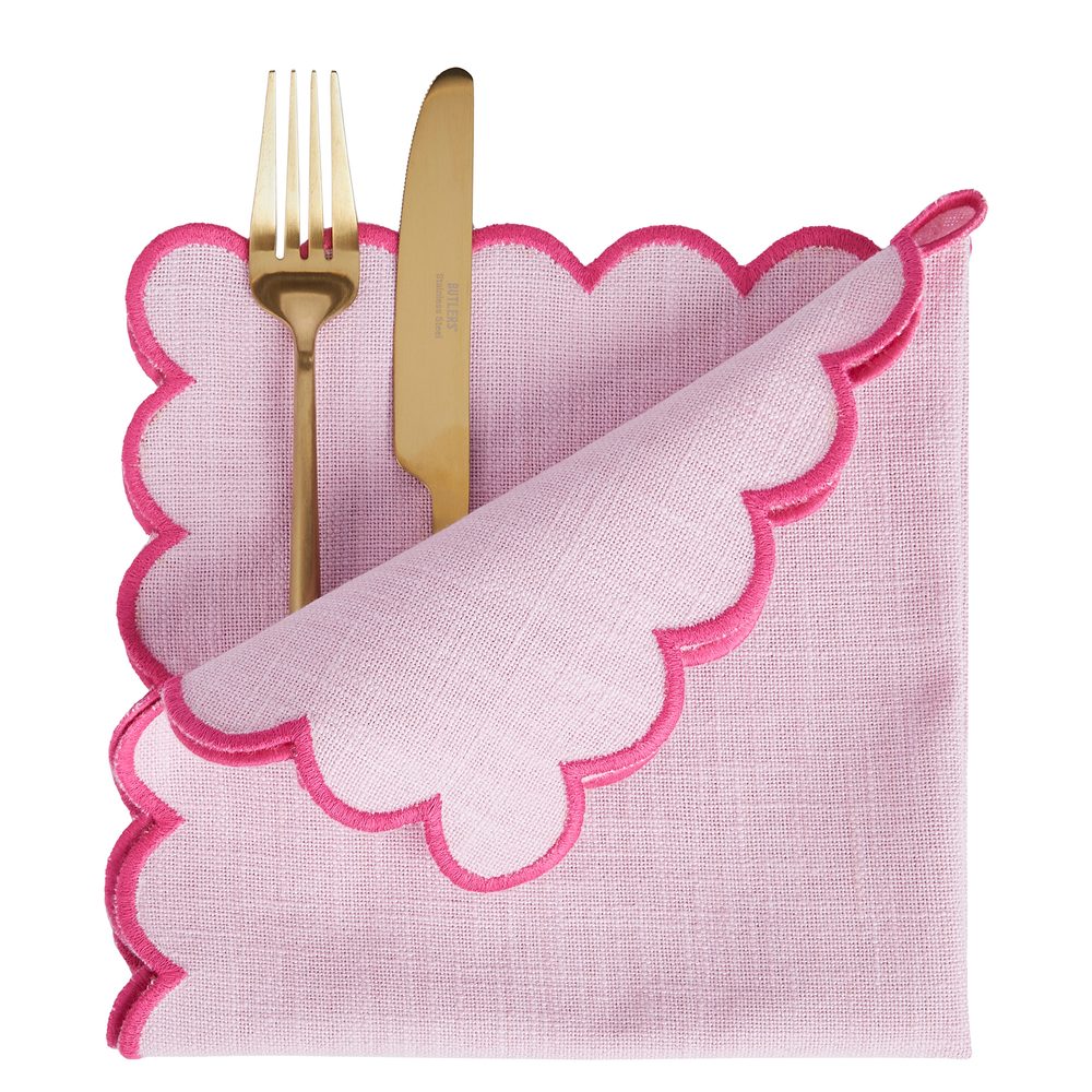 SUMMER CHEER textil szalvéta, rózsaszín 42 x 42 cm akciós termékkép 1
