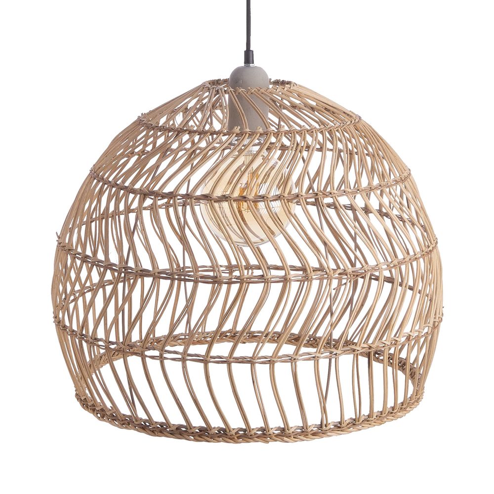 CORBELLE rattan lámpabúra Ø49cm akciós termékkép 1