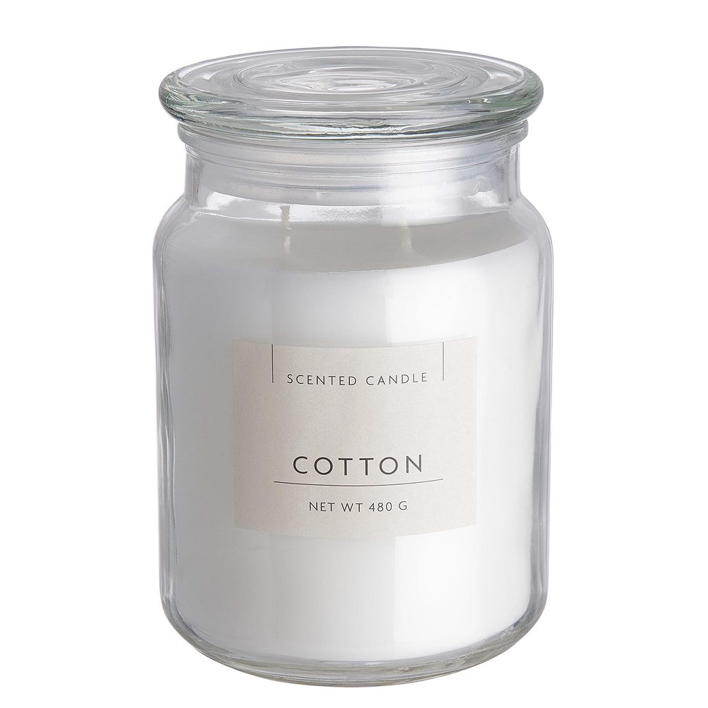 SCENTED CANDLE illatgyertya, Cotton 14 cm akciós termékkép 1
