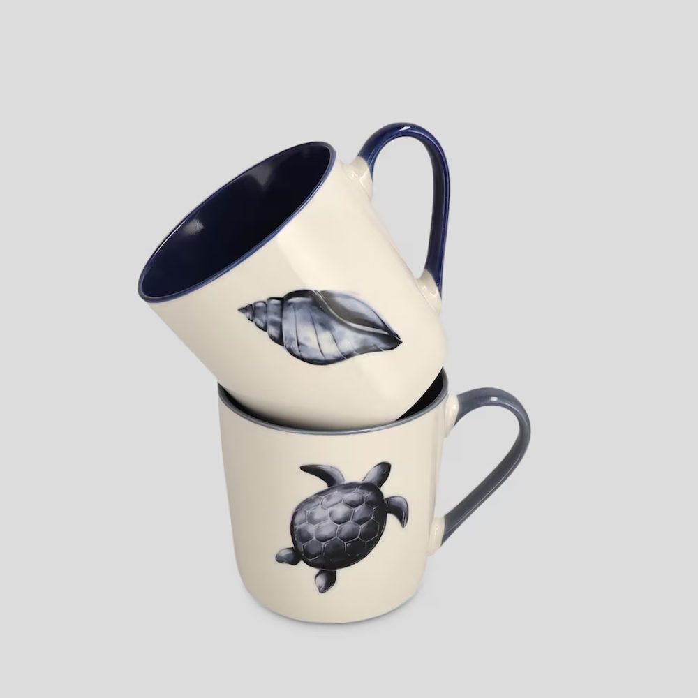 HOME & YOU porcelán bögre, teknősbéka termék 2. képe