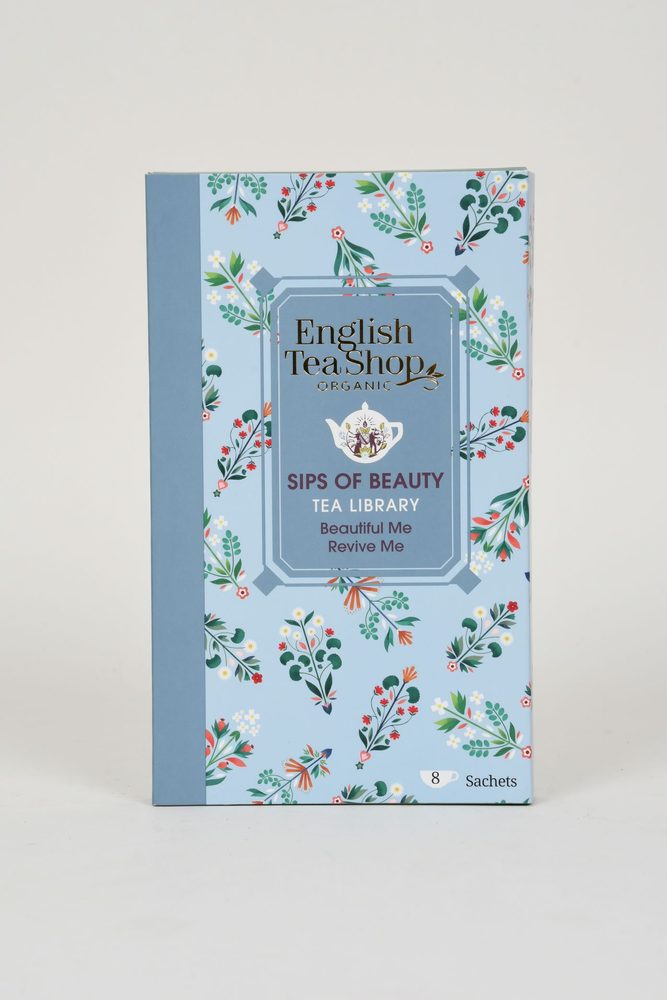 ENGLISH TEA SHOP könyves kollekció bio teaválogatás, Sips of Beauty 8 filter akciós termékkép 1