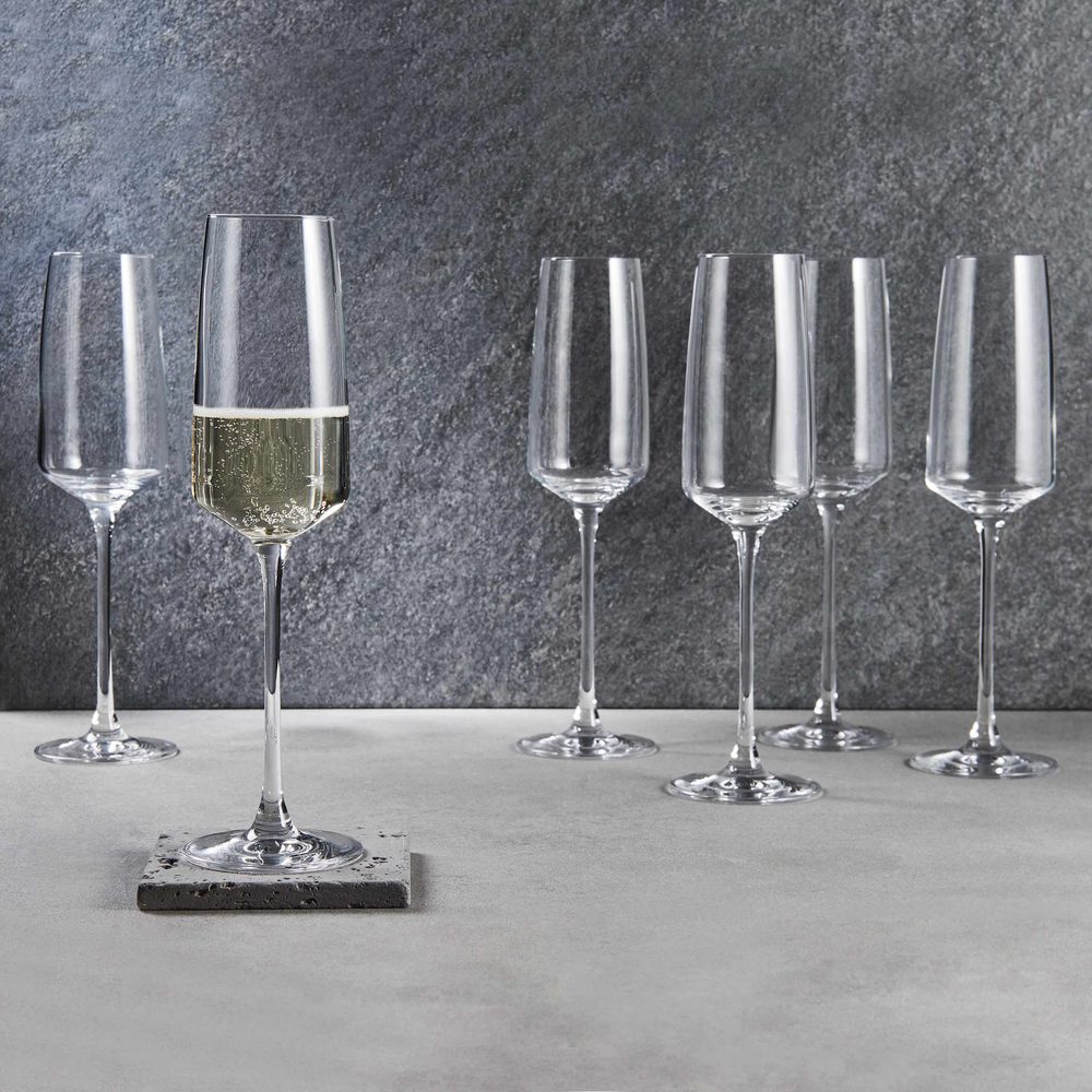 WINE & DINE pezsgős pohár, 250 ml, 6 db-os készlet termék 2. képe