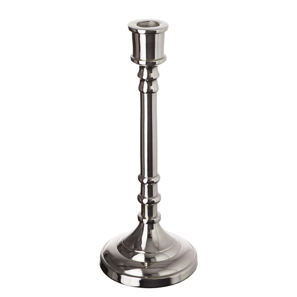 PURE CLASSICS gyertyatartó, ezüst 24 cm akciós termékkép 1