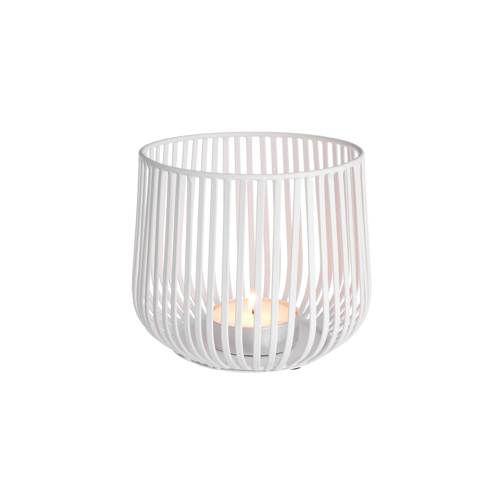COCOON mécsestartó, fehér Ø16cm termék 2. képe