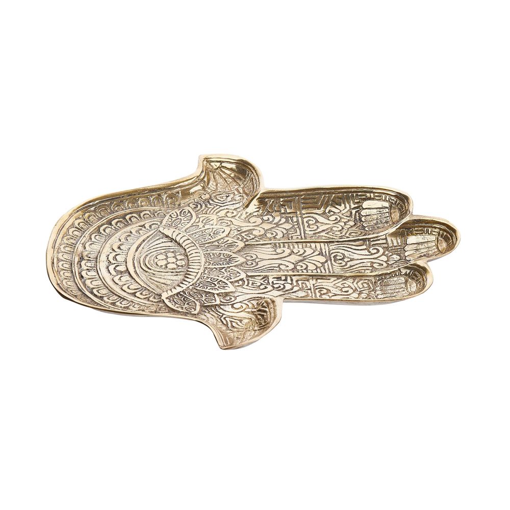 HAMSA dekor tál, Fatima keze 20 x 18cm akciós termékkép 1