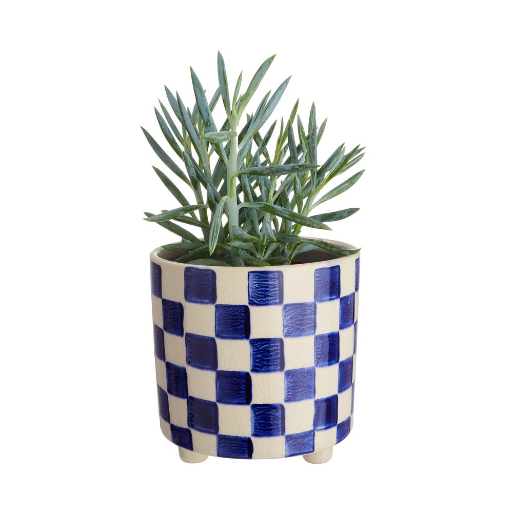 NEW DELFT kaspó, Ø 13,5 cm, pepita termék 2. képe