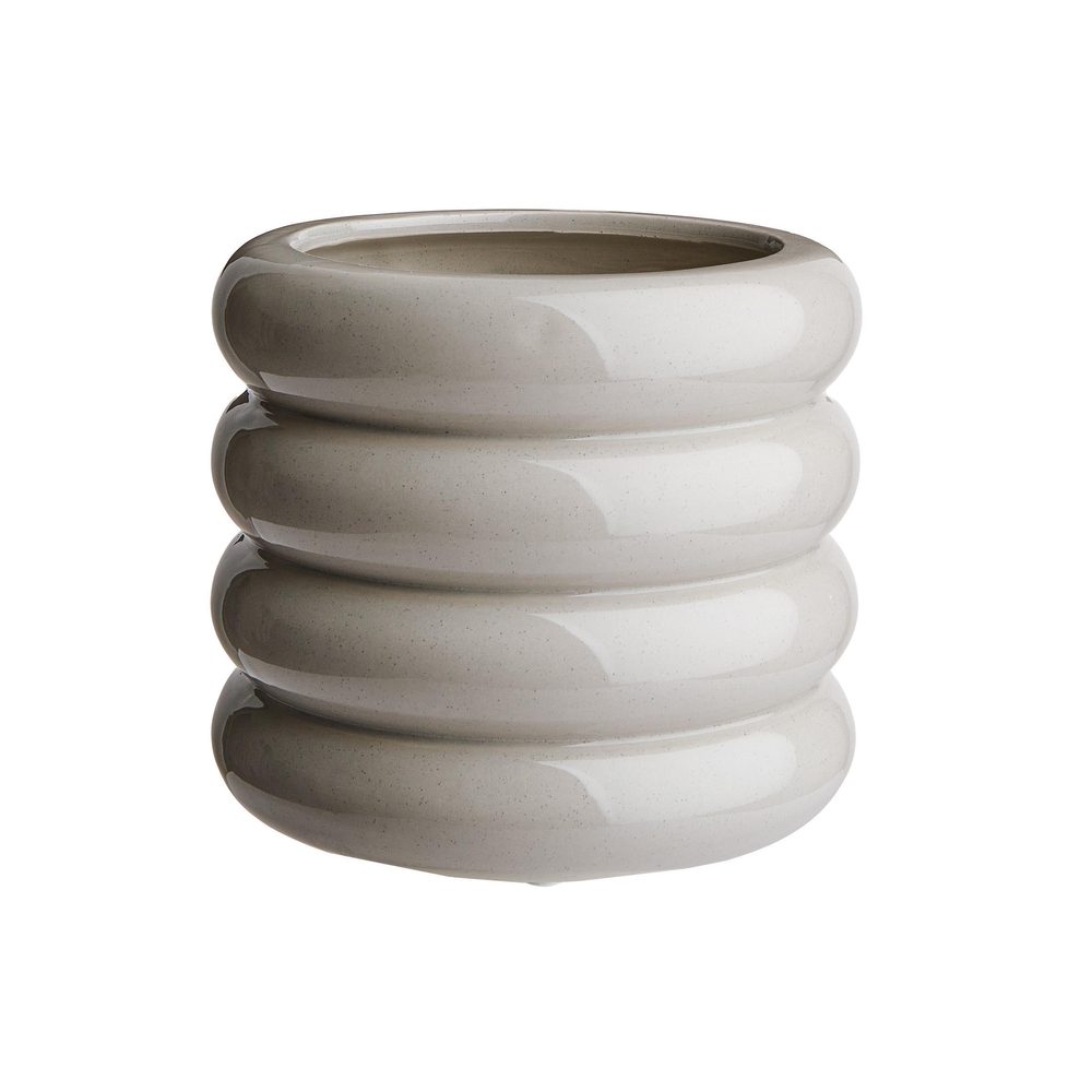 HOOP kaspó, szürke Ø14cm termék 2. képe