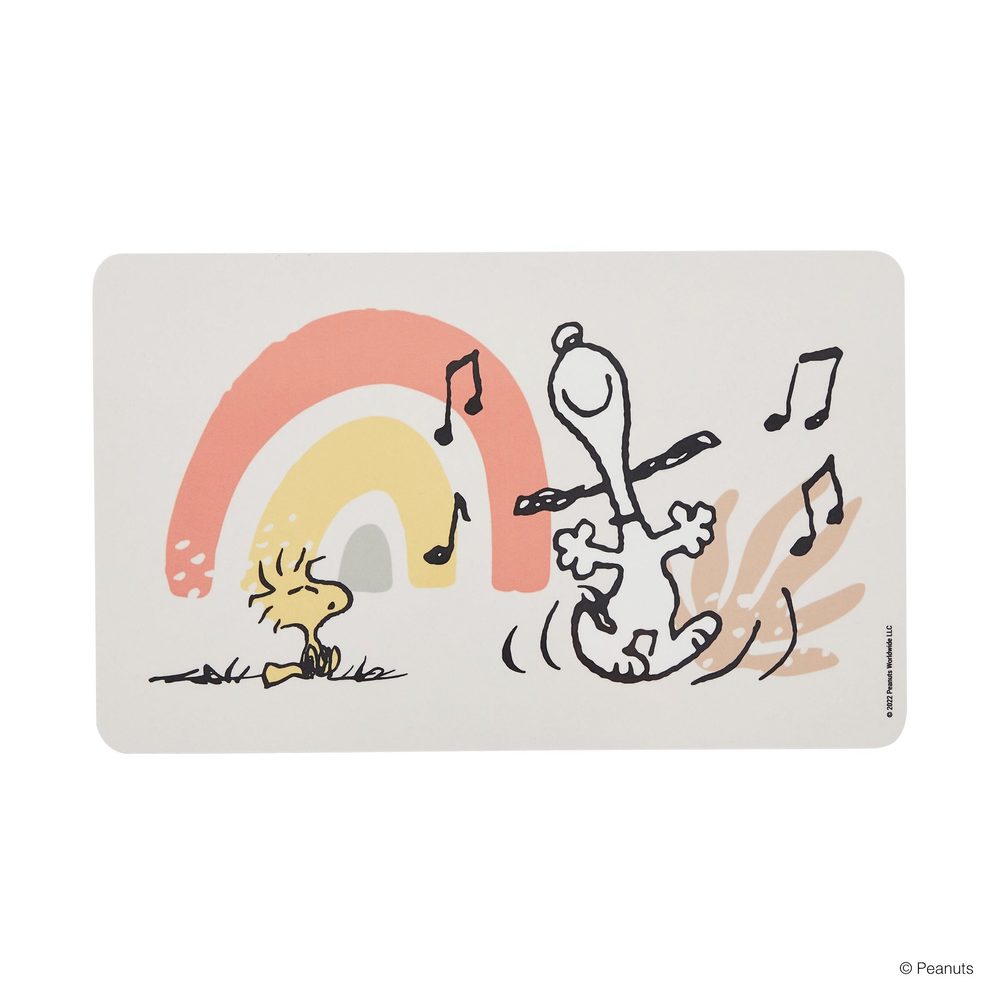 PEANUTS reggeliző deszka, Szivárvány 23 x 14cm akciós termékkép 1